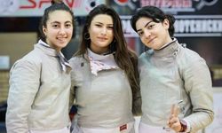 Gençler ve Yıldızlar Avrupa Eskrim Şampiyonası'nda genç kadınlar kılıç takımı 4. oldu
