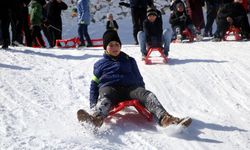 Ilgaz Yurduntepe Kayak Merkezini bu kez ilçede eğitim gören öğrenciler doldurdu