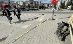Karabük'te tırla çarpışan motosikletin sürücüsü yaralandı