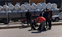 Konya'da otomobilin çarptığı yaya yaralandı