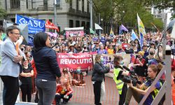 MELBOURNE  - Avustralya'da kadınlar, hakları için gösteri düzenledi