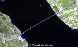 MSB, 1915 Çanakkale Köprüsü'nün uydu fotoğraflarını paylaştı