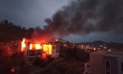 MUĞLA - Bodrum'da evde çıkan yangın hasara neden oldu