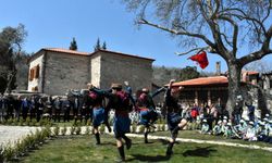 Muğla'da Stratonikeia Antik Kenti'ne öğrenciler defne ve lavanta fidanı dikti