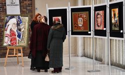 SİVAS - 30 sanatçı Anadolu kültürünü yansıttıkları çalışmalarını sergiledi