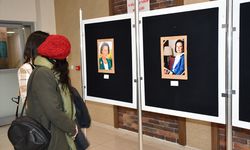SİVAS - "Öncü kadın" portreleri ve yöresel kıyafetler sergide buluştu