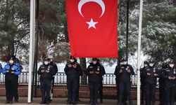 Suriye'de kalp krizi sonucu ölen polis için Kilis'te tören düzenlendi