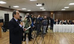 TBMM Başkanı Şentop, Edirne'de basın mensuplarıyla buluştu: (1)