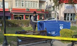 Tekirdağ'da parkta erkek cesedi bulundu
