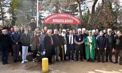 Türkmen Alevi Bektaşi Vakfından Hasandede Cami ve Türbesi'ne ziyaret