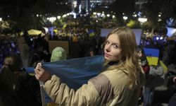 Yunanistan'da Ukrayna'ya destek gösterisi yapıldı