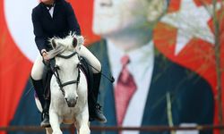 10 Nisan Polis Haftası Kupası Engel Atlama Binicilik Yarışmaları Ankara'da yapıldı