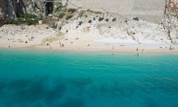 Antalya'nın ünlü Kaputaş Plajı'nda turizm sezonu başladı