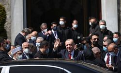 Cumhurbaşkanı Erdoğan, cuma namazını Ayasofya-i Kebir Camii'nde kıldı