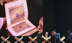 Cumhurbaşkanı Erdoğan İstanbul Mushafı'nı tanıttı