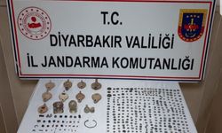 Diyarbakır'da tarihi eser niteliğinde olduğu değerlendirilen 420 sikke ele geçirildi