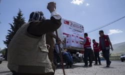 ERBİL - Türk Kızılaydan Erbil'de ihtiyaç sahibi ailelere ramazan yardımı