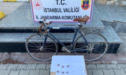 İstanbul’da bisikletiyle uyuşturucu satan yabancı uyruklu kişi yakalandı