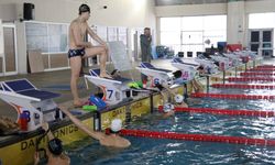 Litvanyalı milli yüzücüler Dünya Yüzme Şampiyonası için Erzurum'da kulaç atıyor