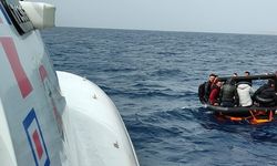 Marmaris'te 18 göçmen kurtarıldı