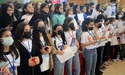 MERSİN - Öğrencilerden Caretta carettalar için farkındalık etkinliği