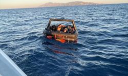 Muğla'da can salındaki 13 düzensiz göçmen kurtarıldı