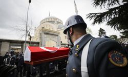 Şehit Jandarma Astsubay Çavuş Burak Şahin, İstanbul'da son yolculuğuna uğurlandı