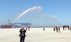 Erdoğan ve Aliyev'i taşıyan uçaklar Rize-Artvin Havalimanı'na indi