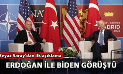 Cumhurbaşkanı Erdoğan ile ABD Başkanı Biden görüştü! İlk açıklama Beyaz Saray'dan!