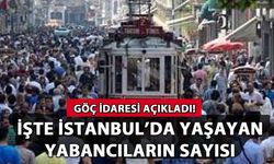 İstanbul'da yaşayan yabancıların sayısı açıklandı!