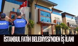 İstanbul Fatih Belediyesi'nden iş ilanı