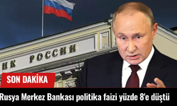 Rusya Merkez Bankası politika faizi yüzde 8'e düştü