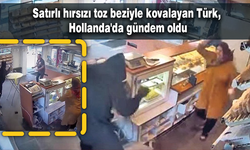 Satırlı hırsızı toz beziyle kovalayan Türk, Hollanda'da gündem oldu