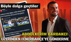 Fenerbahçe'ye Abdülkerim Bardakcı göndermesi!