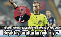 TFF Başkanı Mehmet Büyükekşi'den Beşiktaş'a olay yanıt! Beşiktaş taraftarları çıldırıyor
