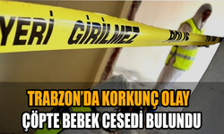 Trabzon’da korkunç olay: Çöpte bebek cesedi bulundu