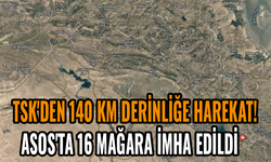 TSK'den 140 km derinliğe harekat! Asos'ta 16 mağara imha edildi