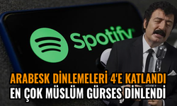 Türkiye'de arabesk dinlemeleri 4'e katlandı, en çok Müslüm Gürses dinlendi