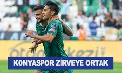 3 golün iptal edildiği Konyaspor zirveye ortak