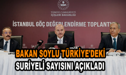 Bakan Soylu, Türkiye'deki Suriyeli sayısını açıkladı