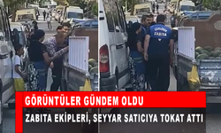 İstanbul'da zabıta ekipleri, seyyar satıcıya tokat attı