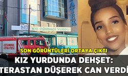 İstanbul'da kız yurdunda dehşet: Terastan düşerek can verdi