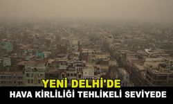 Hindistan'ın başkenti Yeni Delhi'de hava kirliliği tehlikeli seviyede