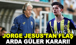 Jorge Jesus'tan flaş Arda Güler kararı! Fenerbahçe Dinamo Kiev muhtemel 11