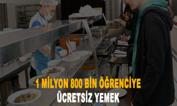 MEB’den 1 milyon 800 bin öğrenciye ücretsiz yemek