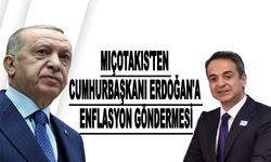 Miçotakis'ten Cumhurbaşkanı Erdoğan'a yönelik enflasyon göndermesi