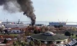 Son dakika....Samsun Limanı'nda patlama