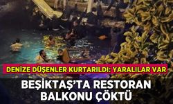 Beşiktaş'ta iskele çöktü: 4 yaralı