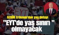 Özgür Erdursun'dan flaş açıklama! "EYT'de yaş sınırı olmayacak"