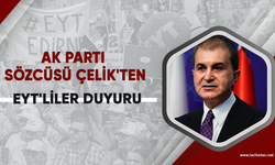 Son dakika... AK Parti sözcüsü Çelik'ten EYT'liler duyuru